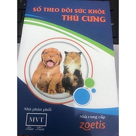 Sổ khám tiêm sức khoẻ cho chó mèo