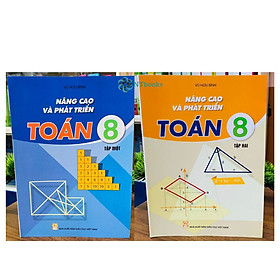 Sách Nâng cao và phát triển toán 8 Tập 1 + Tập 2