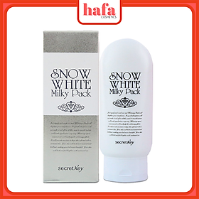 Kem tắm trắng mặt và toàn thân Secret Key Snow White Milky Pack 200g