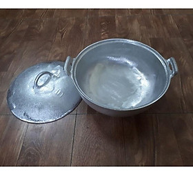 Nồi gang đúc kho cá thịt, nấu lẩu đk 25cm ( số 5 )