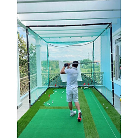 FULL OPTION Bộ tập Golf tại nhà PGM chất lượng cao Khung lưới + Thảm tập