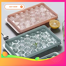 Mua  SGFS124  Khay đá tròn  khuôn làm đá có nắp đậy thông minh hình viên bi 33 viên XINH XẮN  CHẮC CHẮN