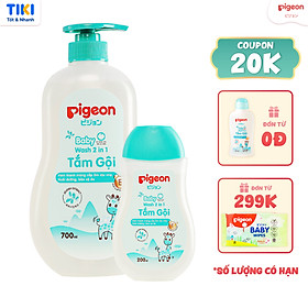 Tắm gội dịu nhẹ Pigeon Hương Jojoba 200ml/700ml - 700ml