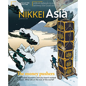 Download sách Nikkei Asian Review: Nikkei Asia - 2021: THE MONEY PUSHERS - 26.21 tạp chí kinh tế nước ngoài, nhập khẩu từ Singapore