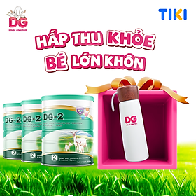 Combo 3 Lon Sữa Dê Công Thức DG-2 800g (HSD: 7/2026)