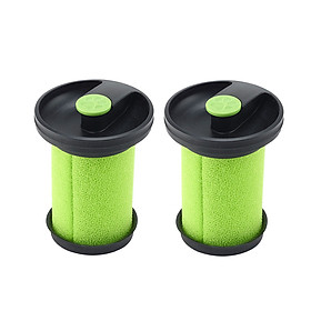 2pcs Vacuum Cleaner Replacement Filter Element for Gtech Multi Mk2 Vacuum Cleaner Parts Green