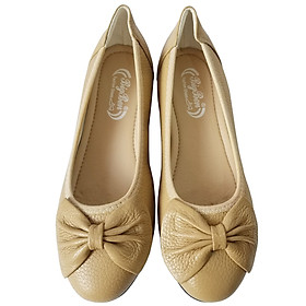 Giày Búp Bê Nữ Da Bò Thật BIGGBEN BB142