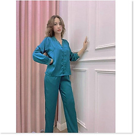 SET PIZAMA MẶC NHÀ NỮ SIÊU XINH , QUẦN DÀI ÁO DÀI SIÊU ĐẸP KHANH AN FASHION