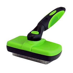 Self Cleaning Slicker Brush for Dogs Cats Easy to Clean Pet Grooming Brush