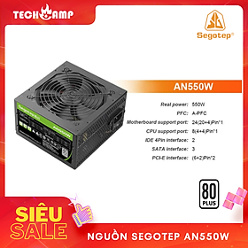 Mua Nguồn Segotep AN550W 80 Plus (SG650AE) - Hàng chính hãng
