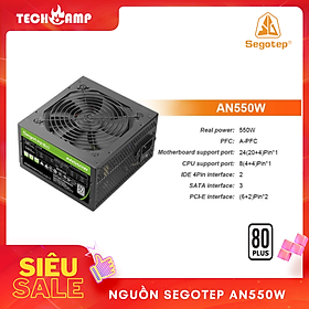 Nguồn Segotep AN550W 80 Plus (SG650AE) - Hàng chính hãng