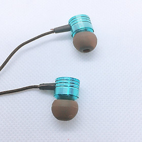 Mua Tai nghe nhét tai super bass âm thanh hay trung thực sống động - tặng kèm 2 cặp núm cao su đeo tai cao cấp - Giao màu ngẫu nhiên.