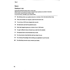 Hình ảnh Cambridge Preliminary English Test 6 Student's Book with Answers 