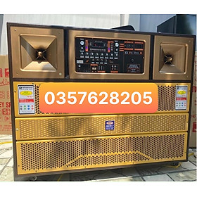 Mua Loa Kéo 4 Tấc Đôi Công suất khủng  tặng kèm 2 mic không dây