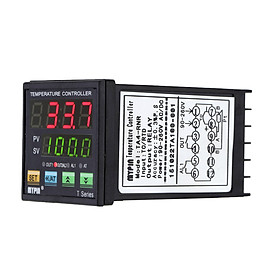 Bộ Điều Khiển Nhiệt Độ Làm Mát Màn Hình Led Rnr Đầu Ra Rơle Báo Động Tc / Rtd (1)