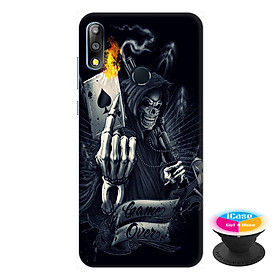 Ốp lưng điện thoại Asus Zenfone Max Pro M2 hình Xỳ Bích tặng kèm giá đỡ điện thoại iCase xinh xắn - Hàng chính hãng