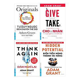 Combo Sách Adam Grant (Bộ 4 Cuốn) - FN 