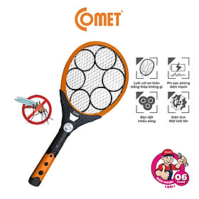 Vợt Muỗi COMET CP040 điện thế mạnh thời gian sử dụng lên đến 48h