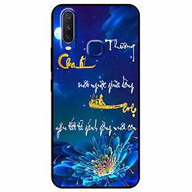 Ốp lưng in cho Vivo Y12, Vivo Y15, Vivo Y17 Mẫu Thư Pháp Cha Mẹ