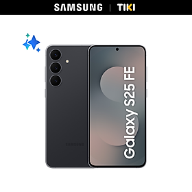 Điện Thoại Samsung Galaxy S25 FE (8/128GB), Concert Camera 50MP, Pin bền bỉ, Trợ thủ AI thông minh - Hàng chính hãng - Đen