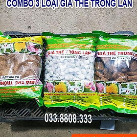 3 LOẠI GIÁ THỂ TRỒNG LAN GỒM CHỈ DỪA - THẢM DỪA CẮT MIẾNG - ĐÁ BỌT