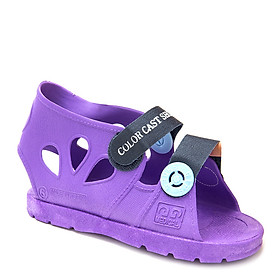 Giày bảo vệ chân BL Tech size S (Tím) dùng cho chân đang chấn thương hoặc bó bột