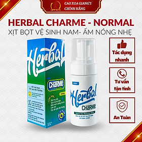 HERBAL CHARMEDung Dịch Vệ Sinh Nam Giới Khử Mùi Công Nghệ Mới