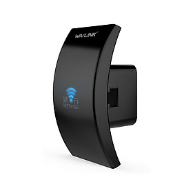 Bộ khuếch đại tín hiệu WiFi lặp lại không dây 300M với Tốc độ truyền 300Mbps Chế độ AP wavlink WL-WN519N3-Màu đen-Size Cắm EU