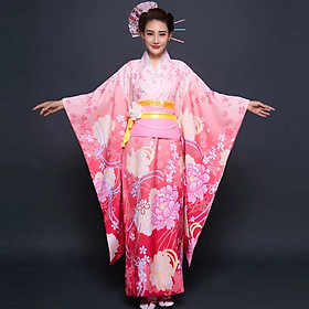 Trang Phục Kimono Nữ Truyền Thống Nhật Bản Cao Cấp Phù Hợp Với Các Chương Trình Giao Lưu Văn Hóa Quốc Tế, Sự Kiện, Khai Trương