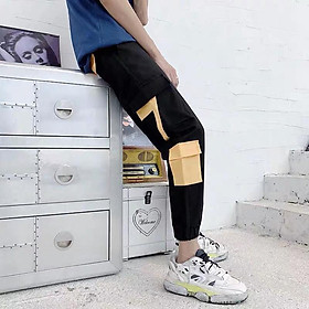 Quần jogger kaki túi hộp unisex Wind số 7, quần jogger kaki Ulzzang Wind