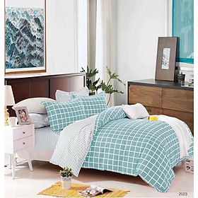 JEJUBEDDING _ Bộ chăn ga gối cotton 100% không mền