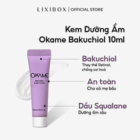 Kem Dưỡng Chống Lão Hoá, Săn Chắc Da Okame 1% Bakuchiol Super Cream 10ml