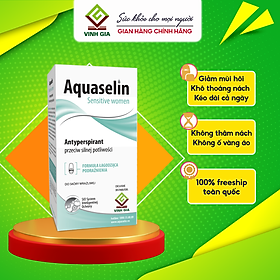 Lăn khử mùi dành cho nữ Aquaselin 50ml (loại nhẹ) ( DATE T9/26)
