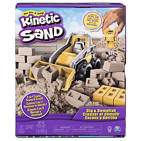 Đồ chơi KINETIC SAND Bộ dụng cụ và cát xây dựng công trình 6044178