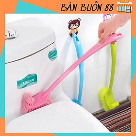 Mua Chổi Cọ Nhà Vệ Sinh  Cây Cọ Toilet Bồn Cầu 2 Đầu Đa Năng Siêu Sạch 1455