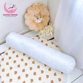 Mua Ruột gối ôm gòn lông vũ kháng khuẩn  siêu mềm mại 35x100cm