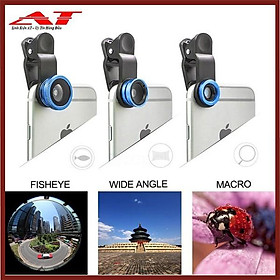 Mua Bộ 3 Lens Chụp Hình 3 In 1 cho điện thoại Q001