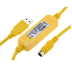 Cáp lập trình PLC USB-QC30R2 cho dòng Q Series dài 3 mét hỗ trợ WIN7 - Hàng chính hãng