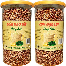 [Combo 2 Hũ] Cơm gạo lứt rong biển mỗi hũ 250g - món ăn giúp giảm cân hoặc ăn chay tốt cho sức khỏe