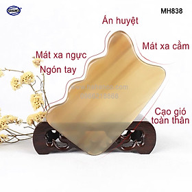 Dụng cụ cạo gió bằng sừng MH838 Massage toàn thân - làm đẹp da - Chăm sóc