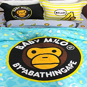 Bộ chăn ga gối 5 món cotton Hàn Julia 260BG18