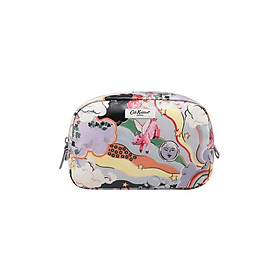 Cath Kidston - Túi đựng mỹ phẩm/Classic Cosmetic Case - Self Care - Blue/Grey -1042467