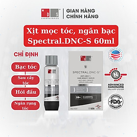 Serum giảm gãy, rụng, bạc tóc, kích thích mọc tóc SPECTRAL.DNC-S 60ml của Ds Laboratories ( Mỹ )