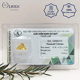 Mua Viên đá thạch anh vàng (Citrine) thiên nhiên_HA-G000476