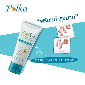 Kem Giảm Nứt Gót Chân Polka Cracked Heel Cream Thái Lan 13g