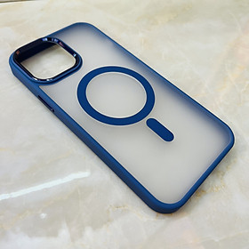 Ốp lưng dành cho iPhone 13 pro Max Filada lưng nhám viền màu có sạc nam châm- Hàng chính hãng