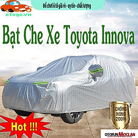 Bạt Che Phủ Xe dành cho Toyota Innova Cao Cấp (bạt 3 lớp Tráng Nhôm, chống xước)