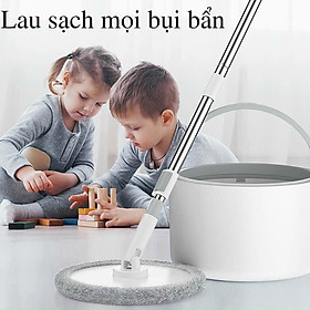 Mua Bộ Cây Lau Nhà K9 Tự Tách Nước Bẩn Xoay 360 Độ
