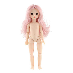 Jointed 1/6   Doll 3D Big   diy for toy