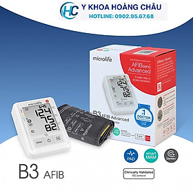 Máy đo huyết áp bắp tay Microlife B3 AFIB Advanced, máy đo huyết áp cảnh báo đột quỵ model 2022